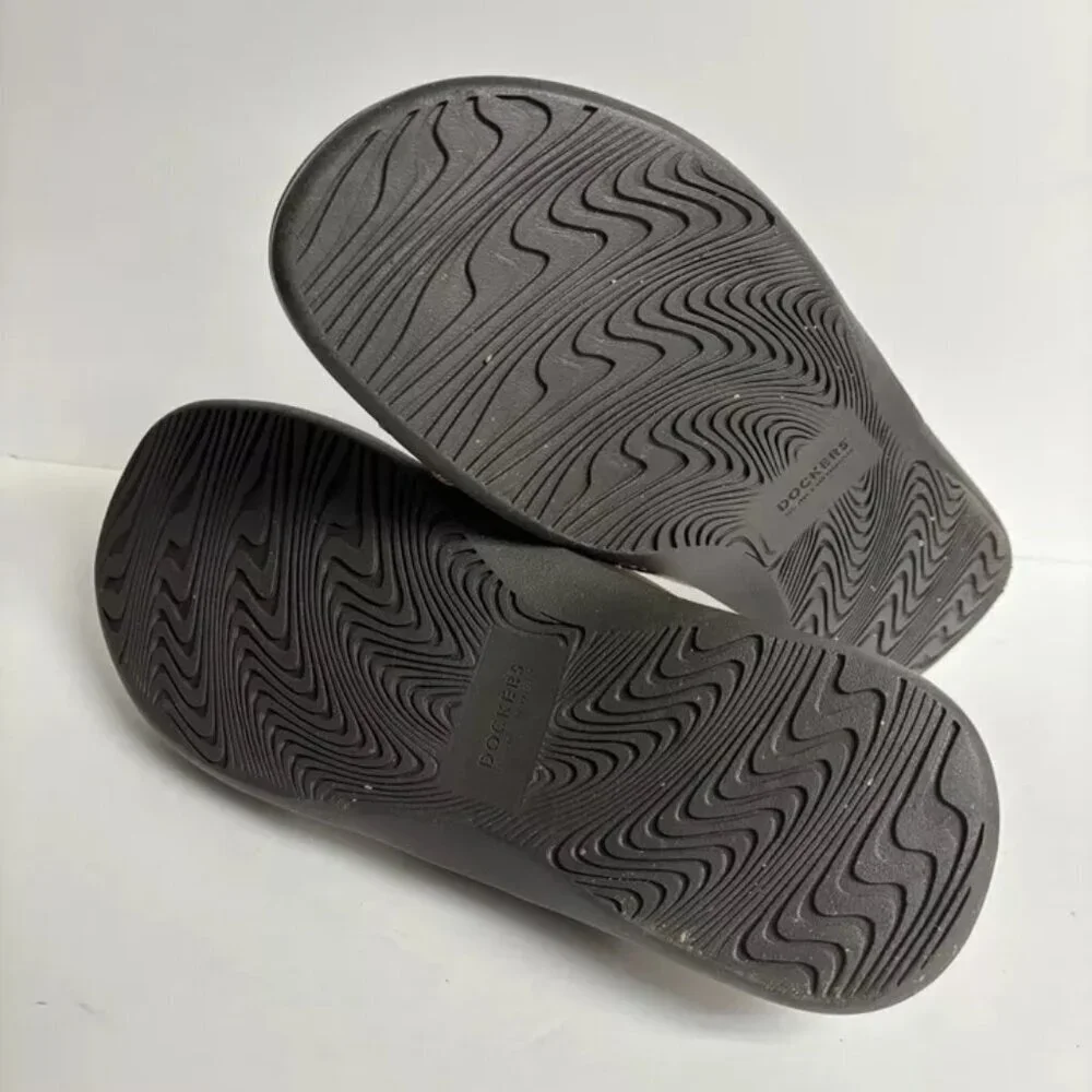 Dockers Men’s Sunland, Brown Slide Sandals, Size 15 M